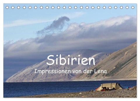 Sibirien- Impressionen von der Lena (Tischkalender 2026 DIN A5 quer), CALVENDO Monatskalender