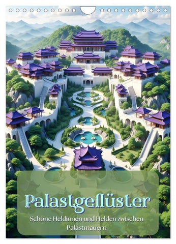 Palastgeflüster (Wandkalender 2027 DIN A4 hoch), CALVENDO Monatskalender