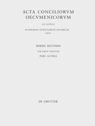 Concilii Actiones IV-V