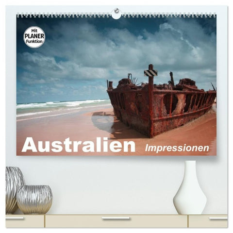 Australien. Impressionen (hochwertiger Premium Wandkalender 2027 DIN A2 quer), Kunstdruck in Hochglanz