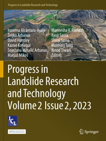 Progress in Landslide Research and Technology, Volume 2 Issue 2, 2023