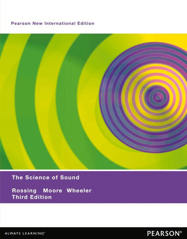 Science of Sound, The
