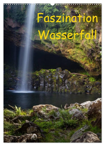 Faszination Wasserfall (Wandkalender 2026 DIN A2 hoch), CALVENDO Monatskalender