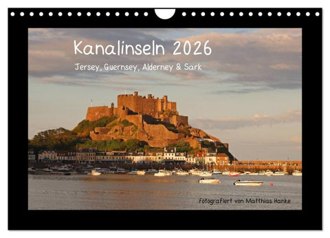 Kanalinseln 2026 (Wandkalender 2026 DIN A4 quer), CALVENDO Monatskalender