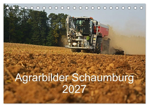 Agrarbilder Schaumburg 2027 (Tischkalender 2027 DIN A5 quer), CALVENDO Monatskalender