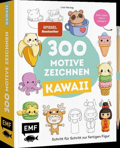 300 Motive zeichnen – Kawaii