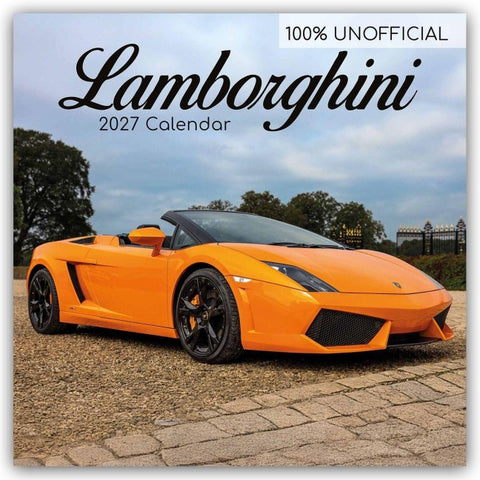 Lamborghini 2027 – 16-Monatskalender