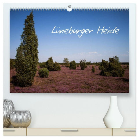 Lüneburger Heide (hochwertiger Premium Wandkalender 2027 DIN A2 quer), Kunstdruck in Hochglanz