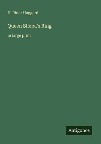 Queen Sheba's Ring