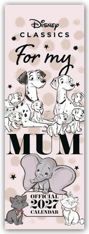 Disney Classic – For my Mum 2027 – Slimline-Kalender