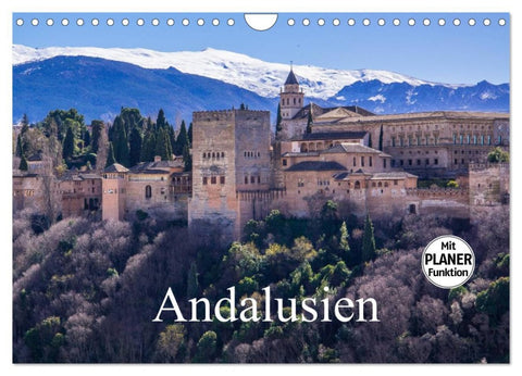 Andalusien (Wandkalender 2026 DIN A4 quer), CALVENDO Monatskalender