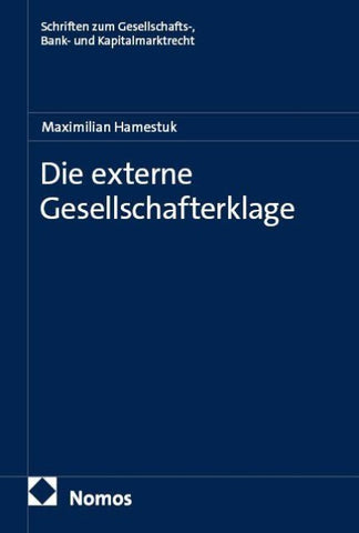 Die externe Gesellschafterklage