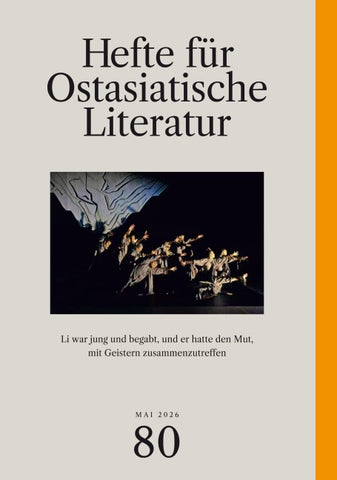 Hefte für ostasiatische Literatur 80
