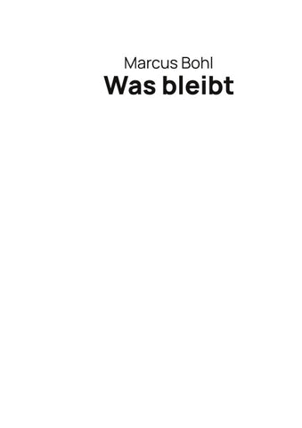 Was bleibt