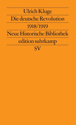 Die deutsche Revolution 1918/1919