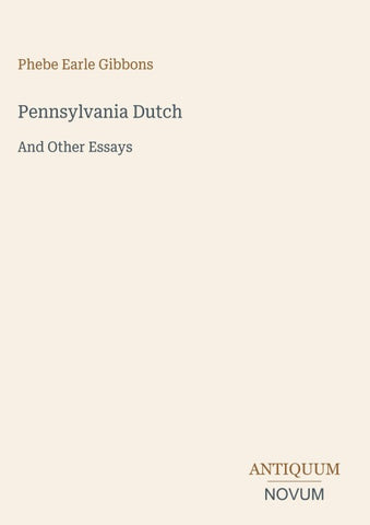 Pennsylvania Dutch