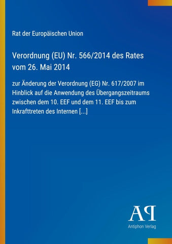 Verordnung (EU) Nr. 566/2014 des Rates vom 26. Mai 2014