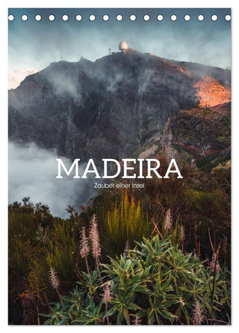 Madeira - Zauber einer Insel (Tischkalender 2027 DIN A5 hoch), CALVENDO Monatskalender