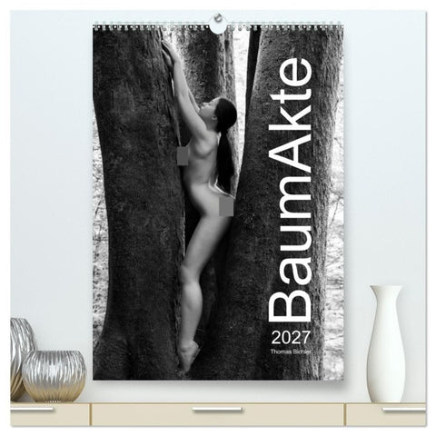 BaumAkte (hochwertiger Premium Wandkalender 2027 DIN A2 hoch), Kunstdruck in Hochglanz