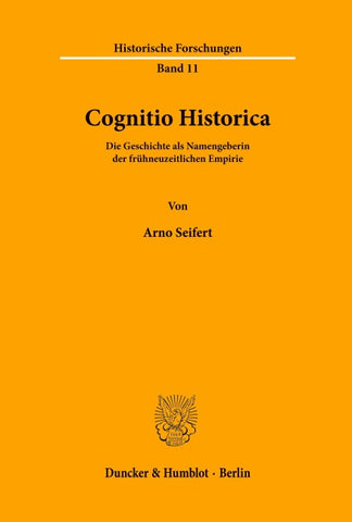 Cognitio Historica.