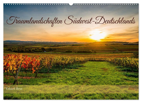 Traumlandschaften Südwest-Deutschlands (Wandkalender 2027 DIN A2 quer), CALVENDO Monatskalender