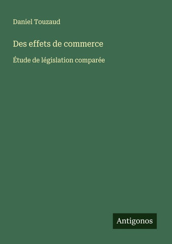 Des effets de commerce