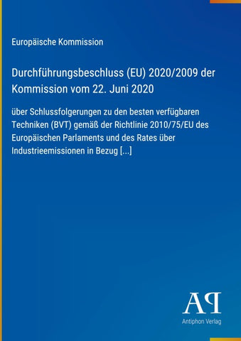 Durchführungsbeschluss (EU) 2020/2009 der Kommission vom 22. Juni 2020