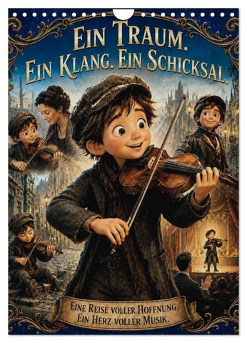 Ein Traum. Ein Klang. Ein Schicksal. (Wandkalender 2027 DIN A4 hoch), CALVENDO Monatskalender