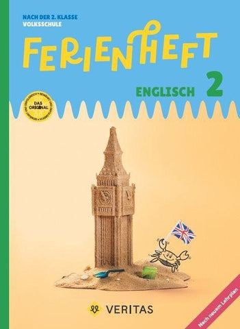 Ferienheft Englisch 2. Klasse Volksschule. Lehrplan 2023