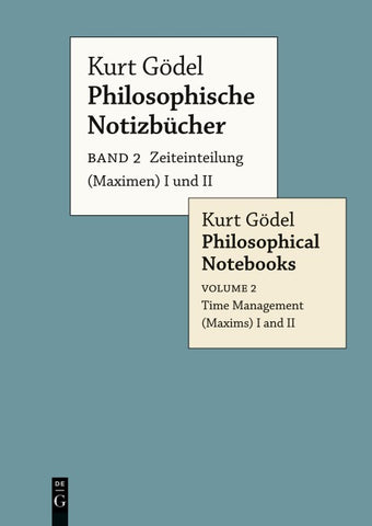Zeiteinteilung (Maximen) I und II / Time Management (Maxims) I and II