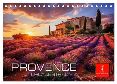 Provence Urlaubsträume (Tischkalender 2027 DIN A5 quer), CALVENDO Monatskalender