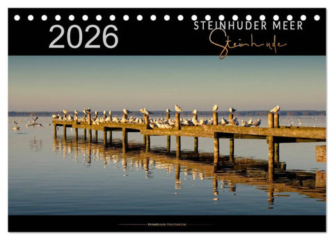 Steinhuder Meer - Steinhude (Tischkalender 2026 DIN A5 quer), CALVENDO Monatskalender
