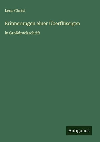 Erinnerungen einer Überflüssigen
