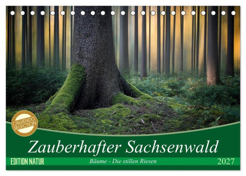 Zauberhafter Sachsenwald (Tischkalender 2027 DIN A5 quer), CALVENDO Monatskalender