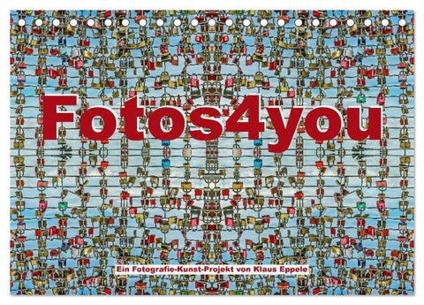 Fotos4you (Tischkalender 2026 DIN A5 quer), CALVENDO Monatskalender
