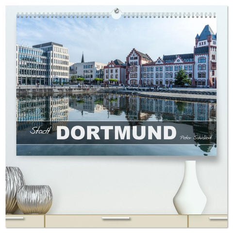 Stadt Dortmund (hochwertiger Premium Wandkalender 2026 DIN A2 quer), Kunstdruck in Hochglanz