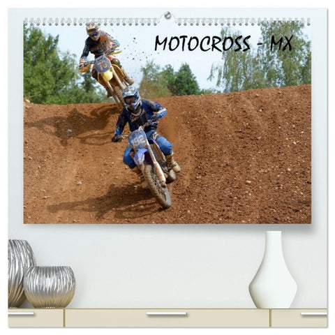 Motocross - MX UK-Version (High Quality Premium Wall Calendar 2026 DIN A2 landscape),CALVENDO 12 Month Wall Calendar