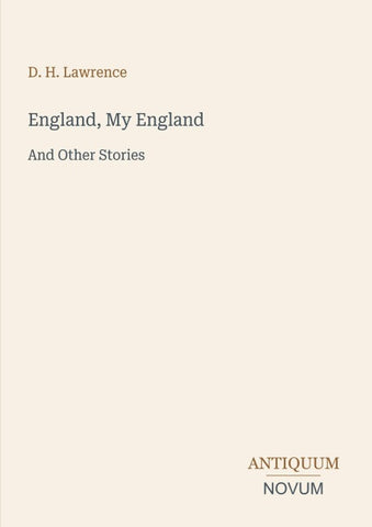 England, My England