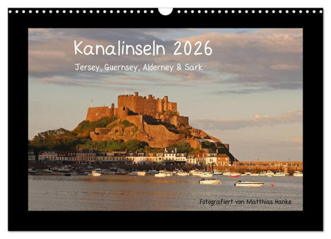 Kanalinseln 2026 (Wandkalender 2026 DIN A3 quer), CALVENDO Monatskalender