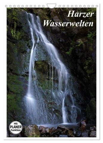 Harzer Wasserwelten (Wandkalender 2027 DIN A4 hoch), CALVENDO Monatskalender