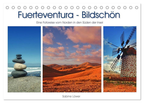 Fuerteventura - Bildschön (Tischkalender 2027 DIN A5 quer), CALVENDO Monatskalender