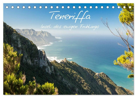 Teneriffa - Insel des ewigen Frühlings (Tischkalender 2027 DIN A5 quer), CALVENDO Monatskalender