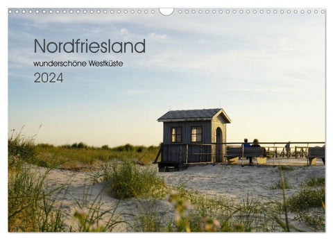 Nordfriesland - wunderschöne Westküste (Wandkalender 2027 DIN A3 quer), CALVENDO Monatskalender