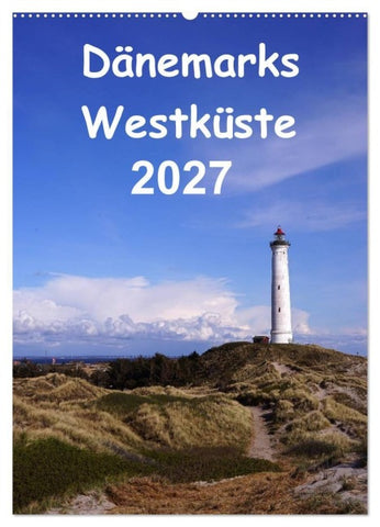 Dänemarks Westküste 2027 (Wandkalender 2027 DIN A2 hoch), CALVENDO Monatskalender