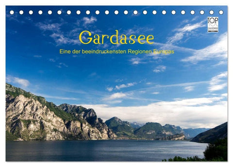 Gardasee (Tischkalender 2027 DIN A5 quer), CALVENDO Monatskalender