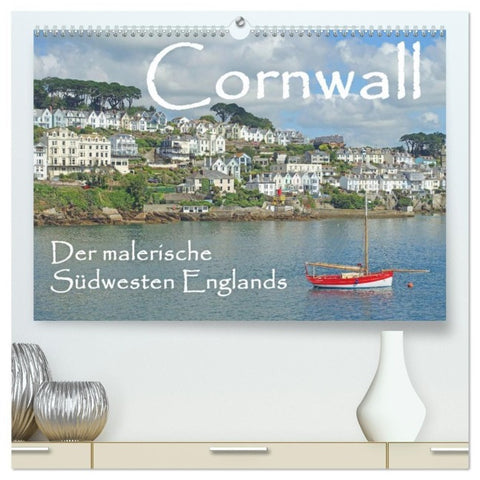 Cornwall. Der malerische Südwesten Englands (hochwertiger Premium Wandkalender 2027 DIN A2 quer), Kunstdruck in Hochglanz