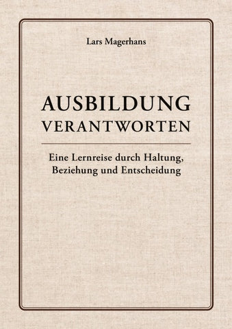 Ausbildung verantworten