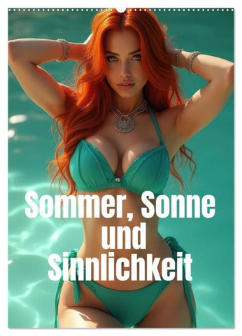 Sommer, Sonne und Sinnlichkeit (Wandkalender 2027 DIN A2 hoch), CALVENDO Monatskalender