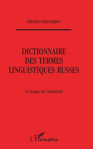 DICTIONNAIRE DE TERMES LINGUISTIQUES RUSSES