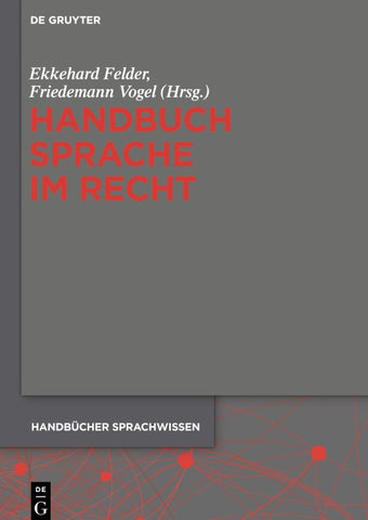 Handbuch Sprache im Recht